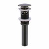 Thrifco Plumbing Sink Pop-up Drain Assembly with overflow, Oil Rubbed Bronze 4405813